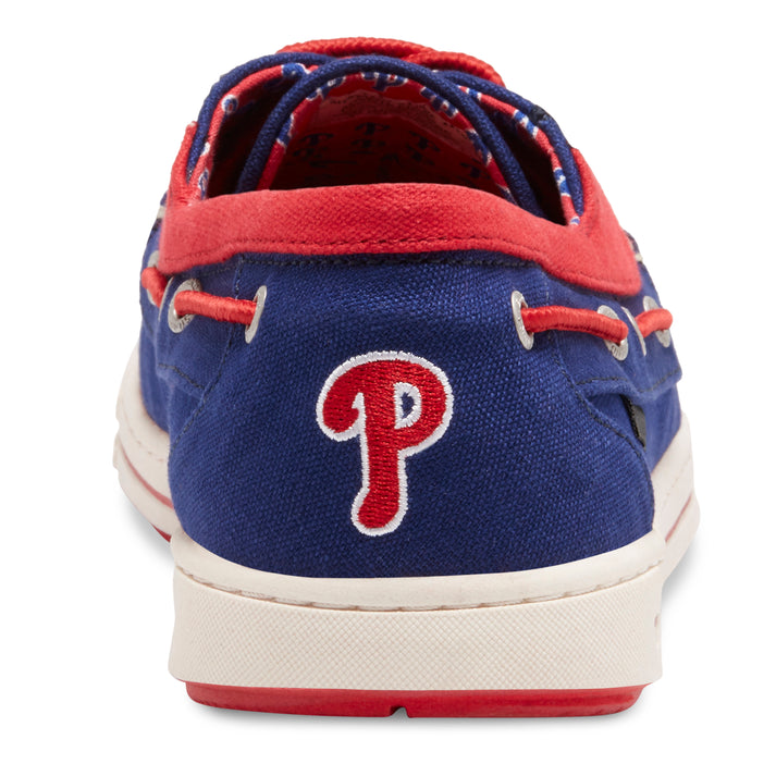 Men's Canvas Boat Shoes - Adventure MLB Philadelphia Phillies#N# – Eastland