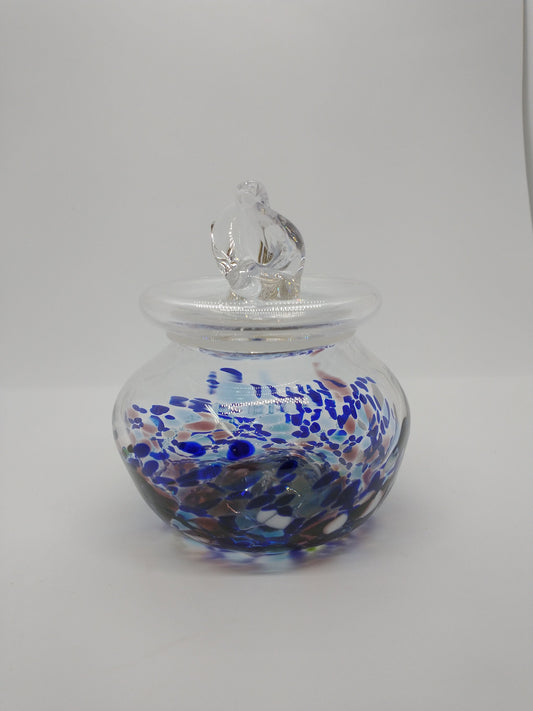 Hand Blown Glass Bowl candy dishes cereal bowls ice cream bowls