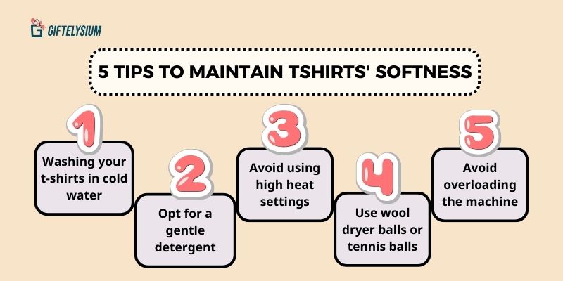5 Powerful Tips to Preserve Your T-Shirts' Softness