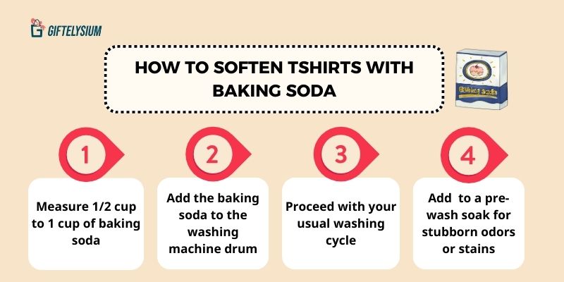 How to Soften Tshirts with Baking Soda