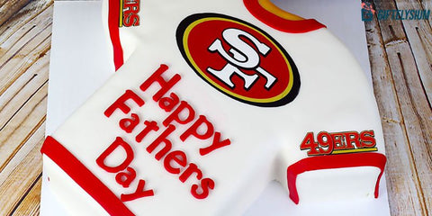 Sports Jersey Cake - Father's Day Cake