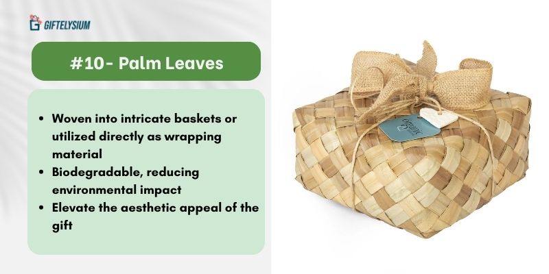 Why You Should Choose Palm Leaves Instead of Cellophane