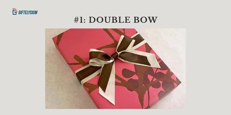 Double Bow in Gift Wrapping