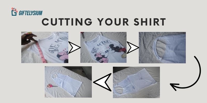 How To Cut A Tshirt Into A Halter Top in 6 Steps