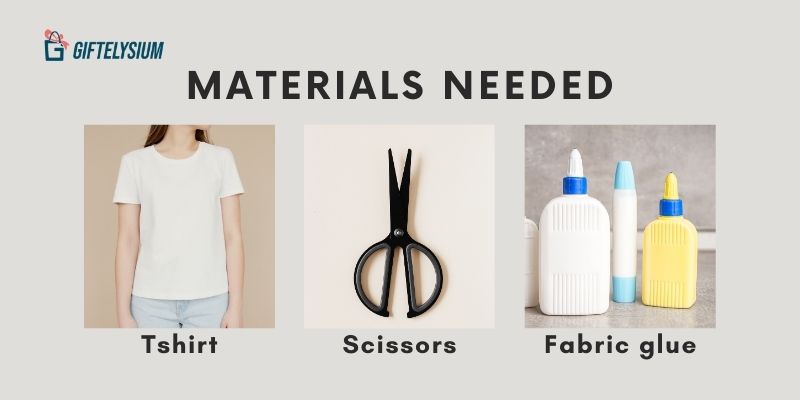 Materials Needed To Cut A Tshirt Into A Halter Top