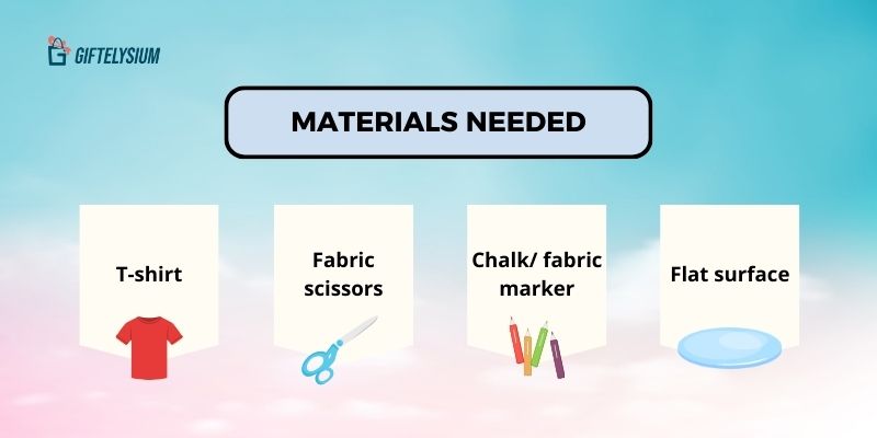 Materials Needed to Transform T-Shirts into Muscle Tees Without Sewing