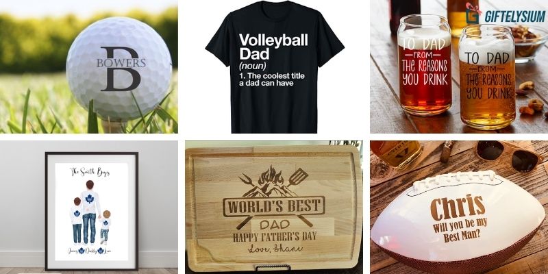 Think ideas for gift for dad with sports memorabilia