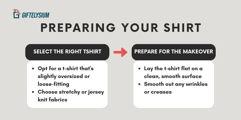 Preparing Your Tshirt Before Cutting