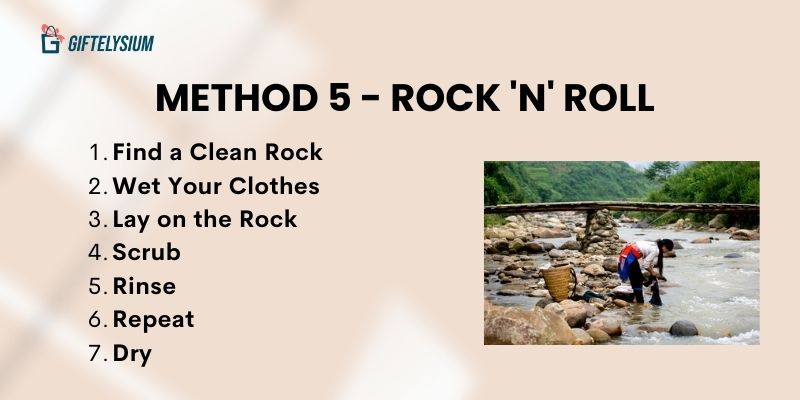 Rock 'n' Roll - How to Clean Clothes Without a Washer