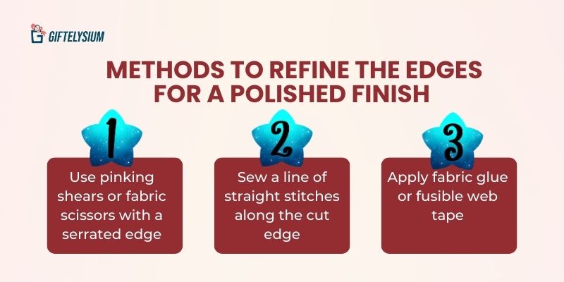 Some Methods to Refine the Edges for a Polished Finish