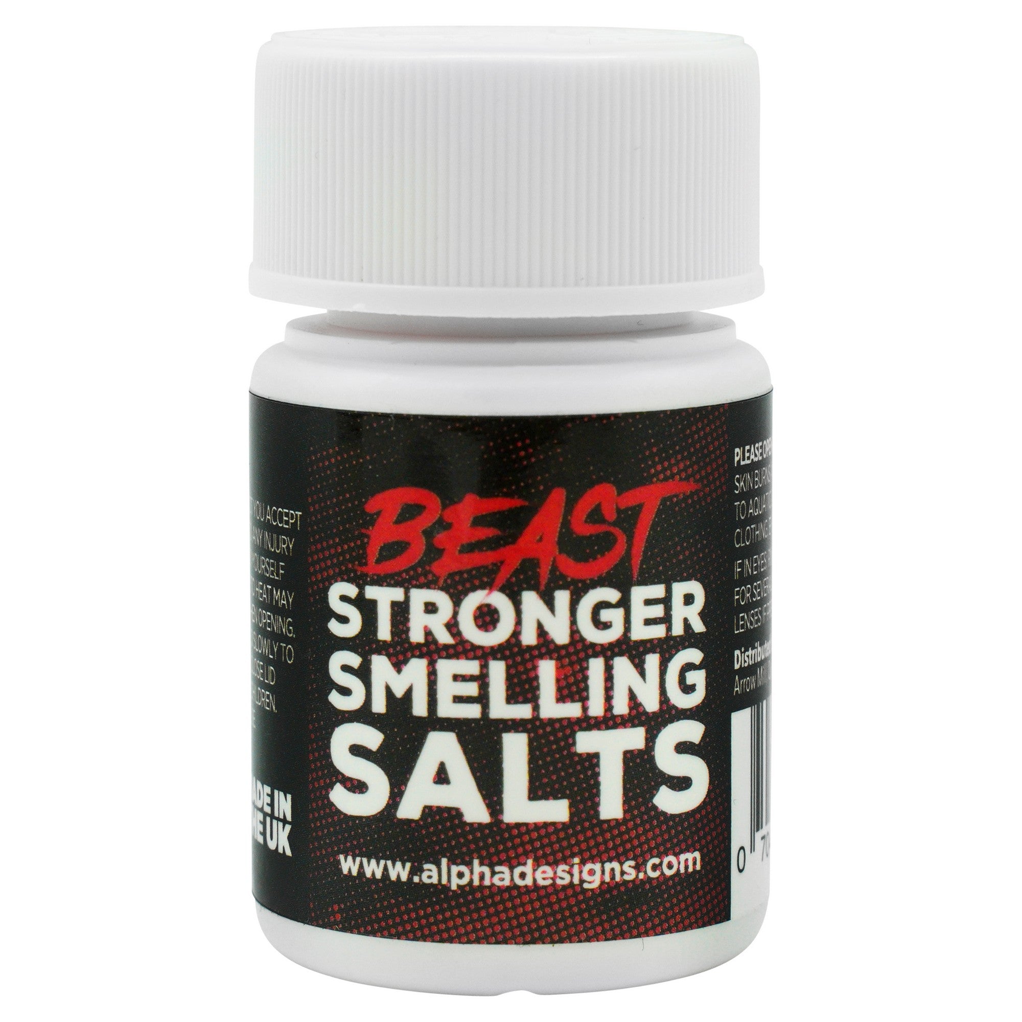 Alpha Designs BEAST Smelling Salts - 50-140 Characters