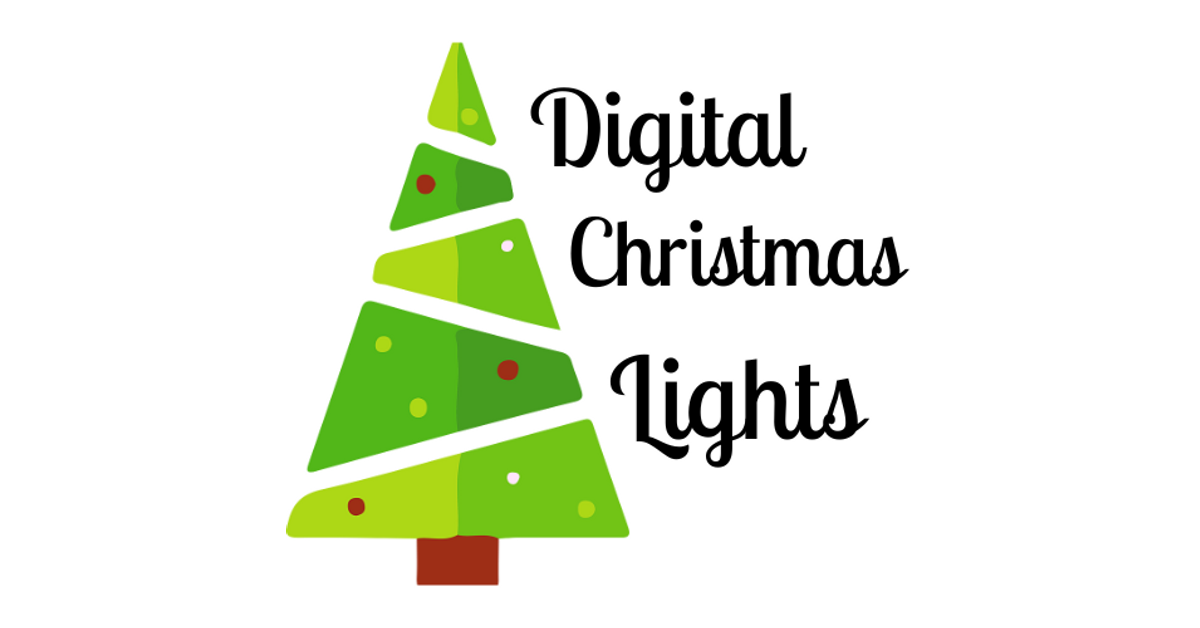 Digital Christmas Lights