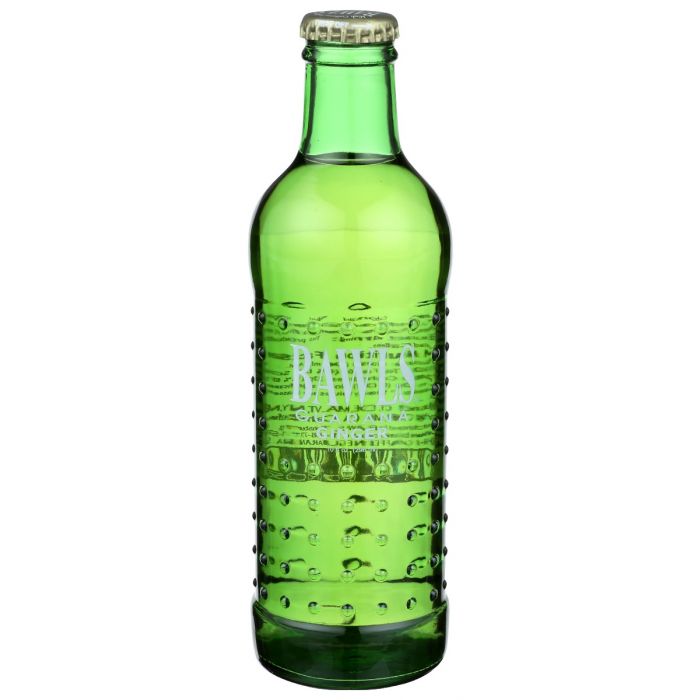 BAWLS GUARANA: Ginger Ale Soda, 10 oz