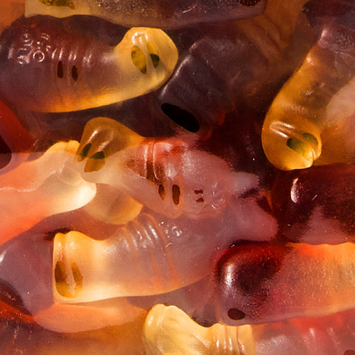 Organic Gummy Cola Bottles, 500 g (1.1lb)