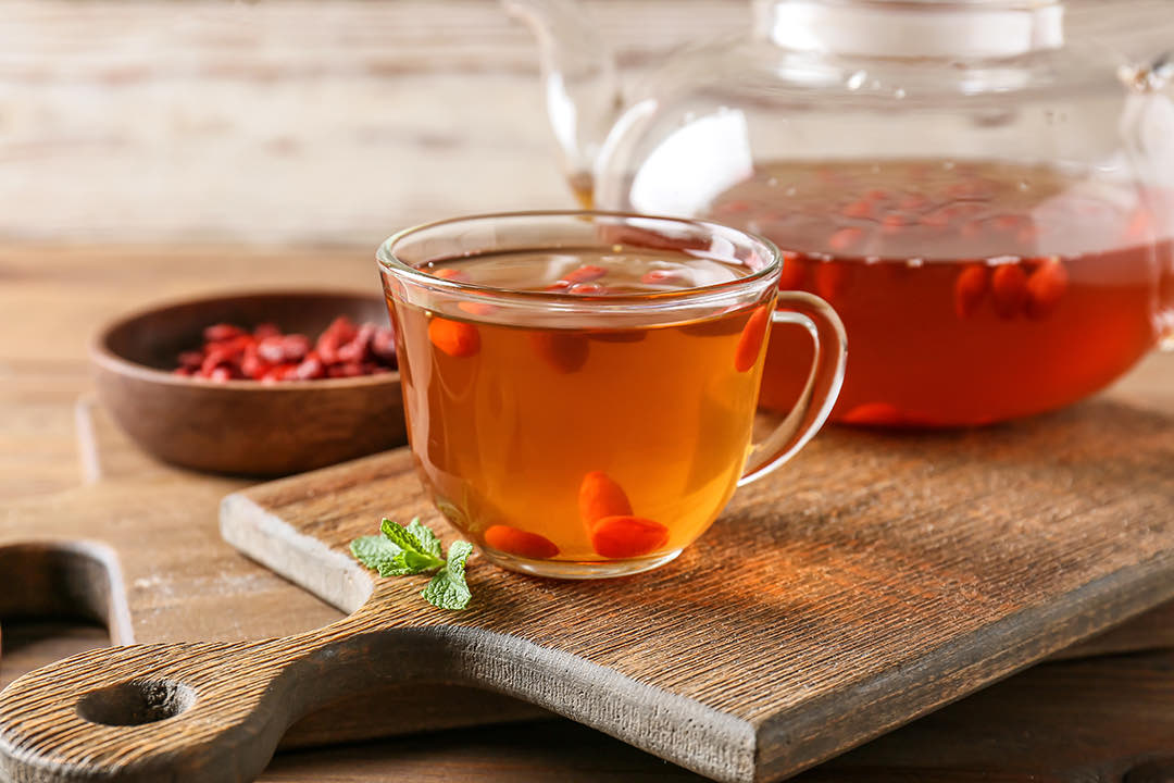 Goji Berries In Teas and Infusions