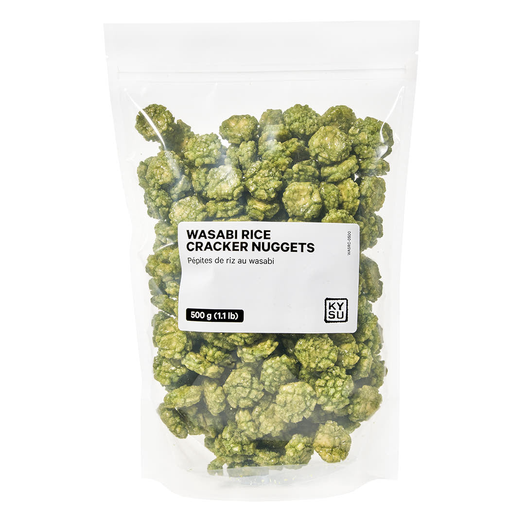 Wasabi Rice Cracker Nuggets, 500 g