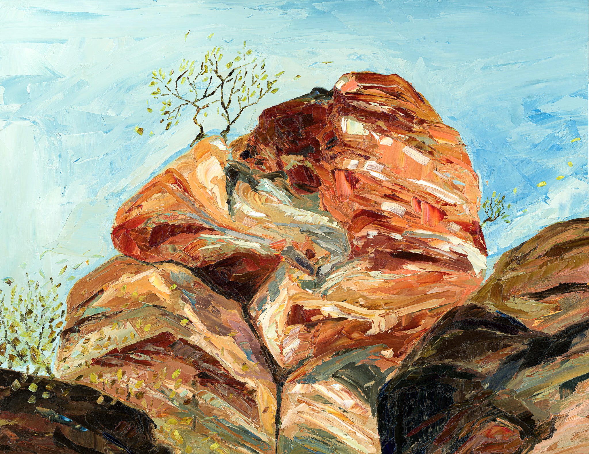 An Outlook (Zion) - Cotton Rag Giclee Print
