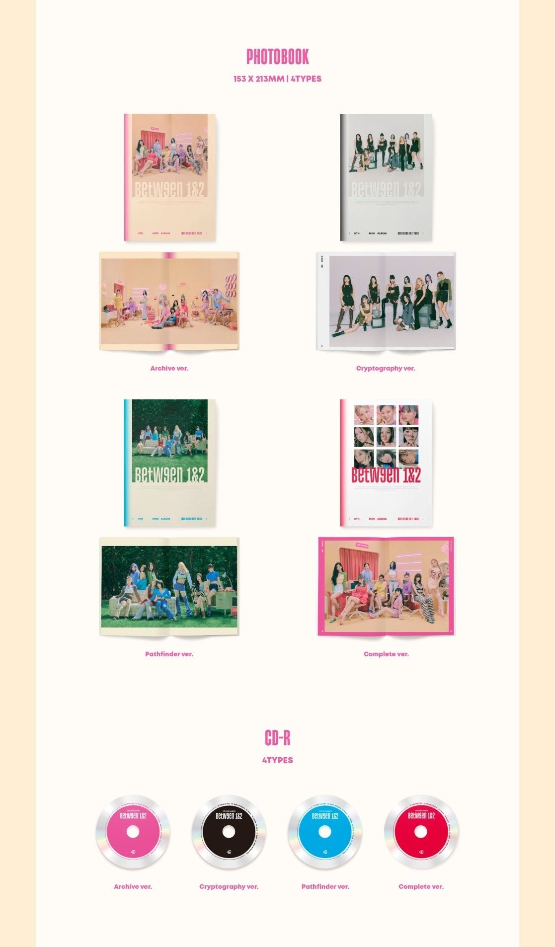 TWICE BETWEEN 1&2 | UK FREE SHIPPING | Kpop Shop