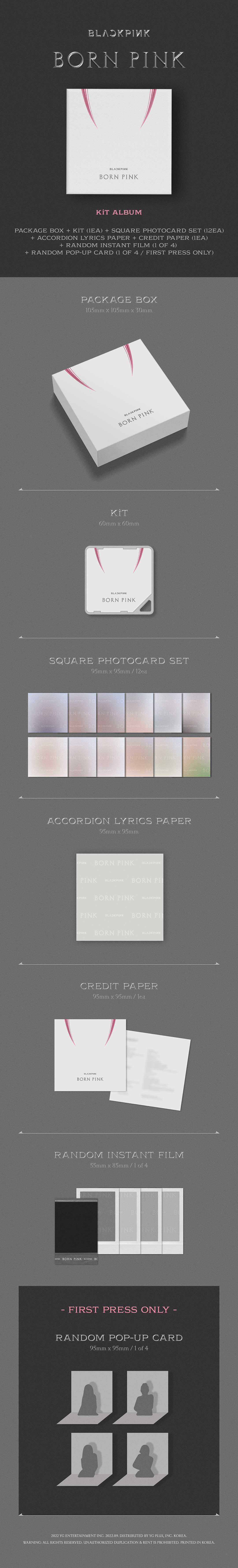 Free shipping for BLACKPINK BORN PINK Kit ver. with photocards and pre-order gift included! Album sales count towards GAON & Hanteo Korean charts. Selling a huge collection of kpop albums & official merch at the best online kpop store marketplace in Manchester UK Europe. Tomorrow X Together.