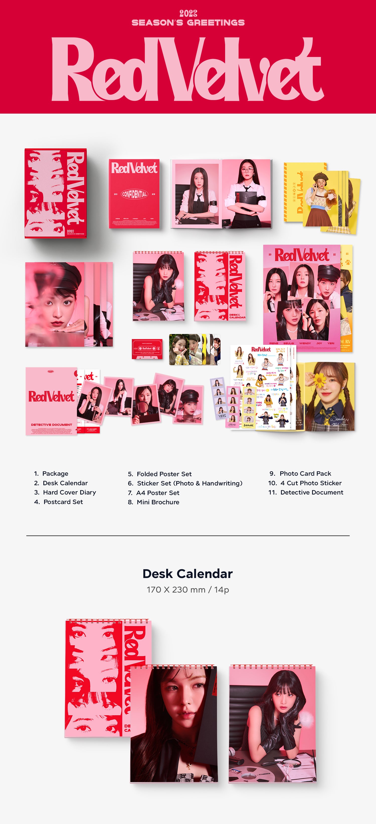 UK Free shipping for Red Velvet 2023 Season's Greetings with pre-order benefit POB special photocard set. Buy from a huge collection of official merch at the best online kpop store marketplace in Manchester UK Europe. Our shop stocks K-pop LOONA BTS TXT. We have Kuromi Sanrio photocard holder keyrings for sale.