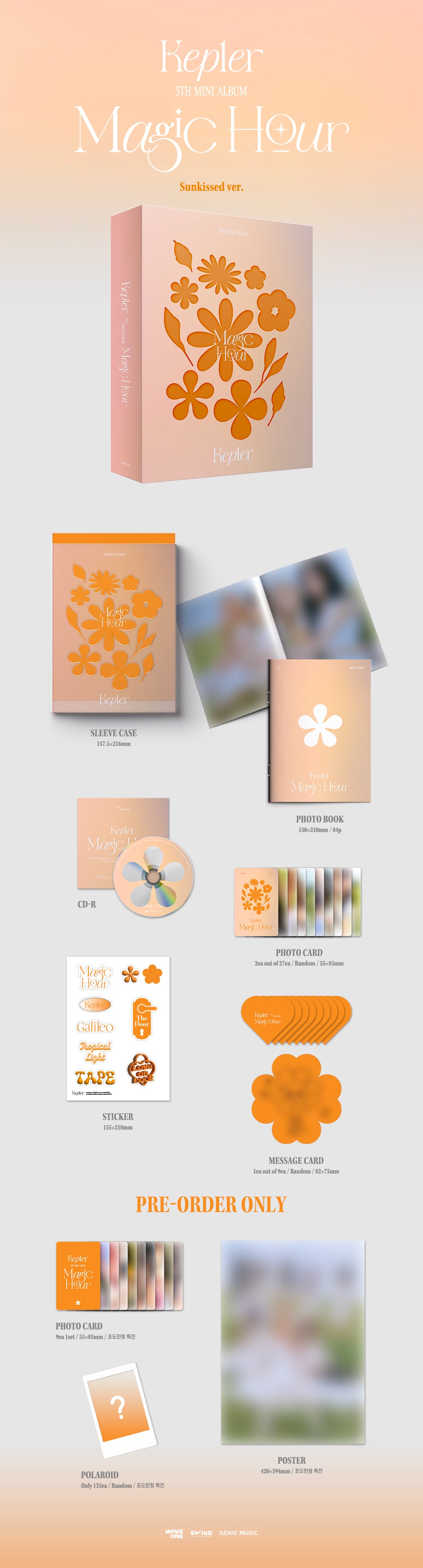 Kep1er Magic Hour with Pre-order Gift | UK Kpop Shop | Free Shipping