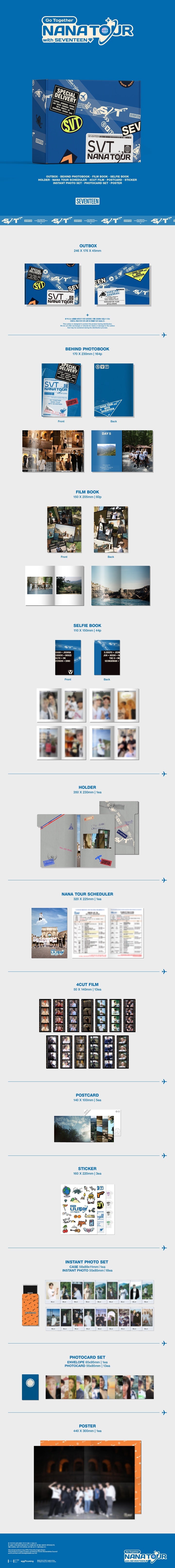 NANA TOUR with SEVENTEEN 2024 MOMENT PACKAGE | UK Kpop Shop