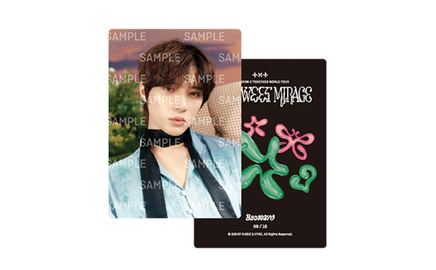 TXT ACT : SWEET MIRAGE Mini Photo Cards MD | UK Kpop Album Store