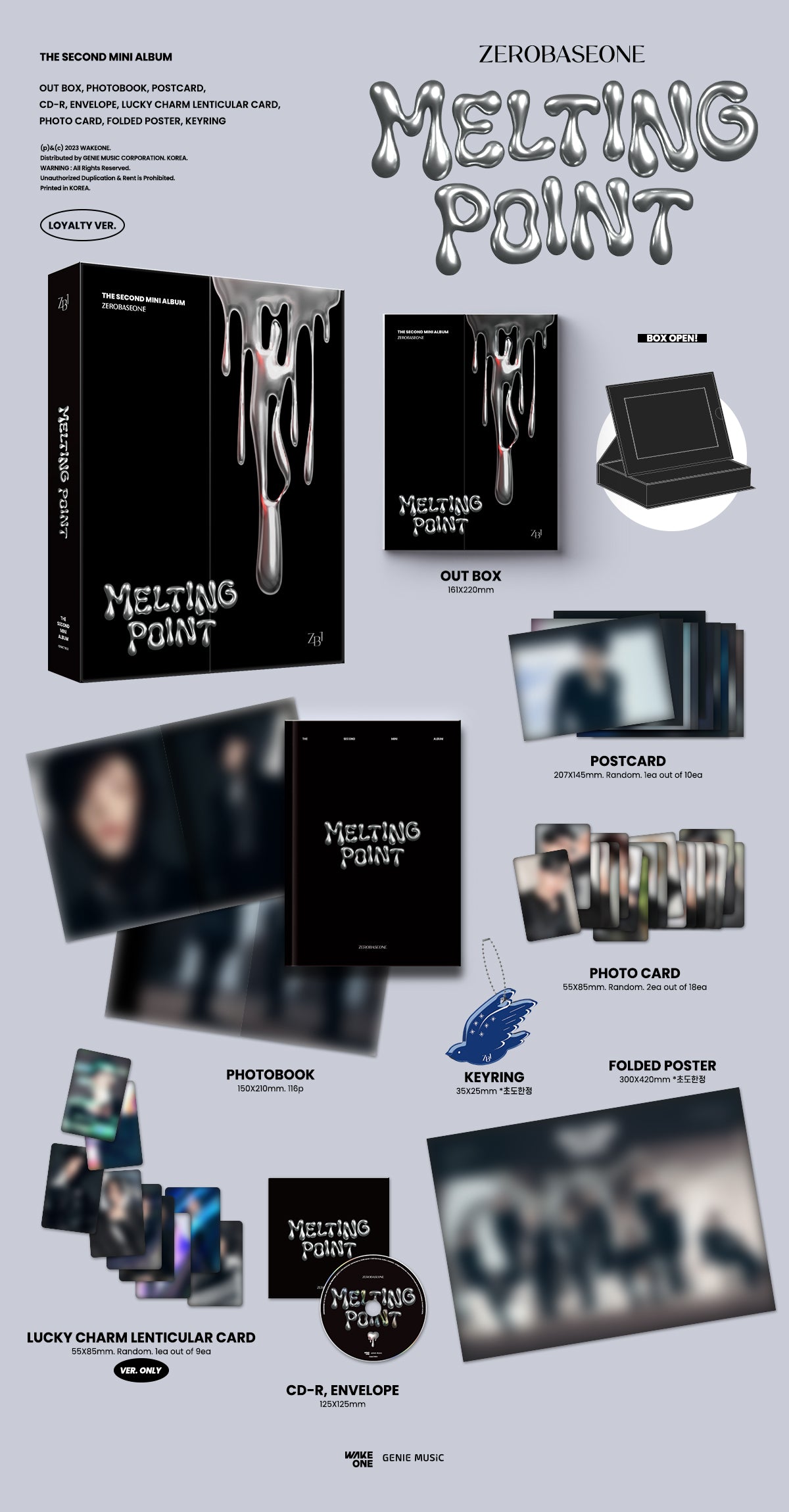 ZEROBASEONE [MELTING POINT] with Pre-order Gift