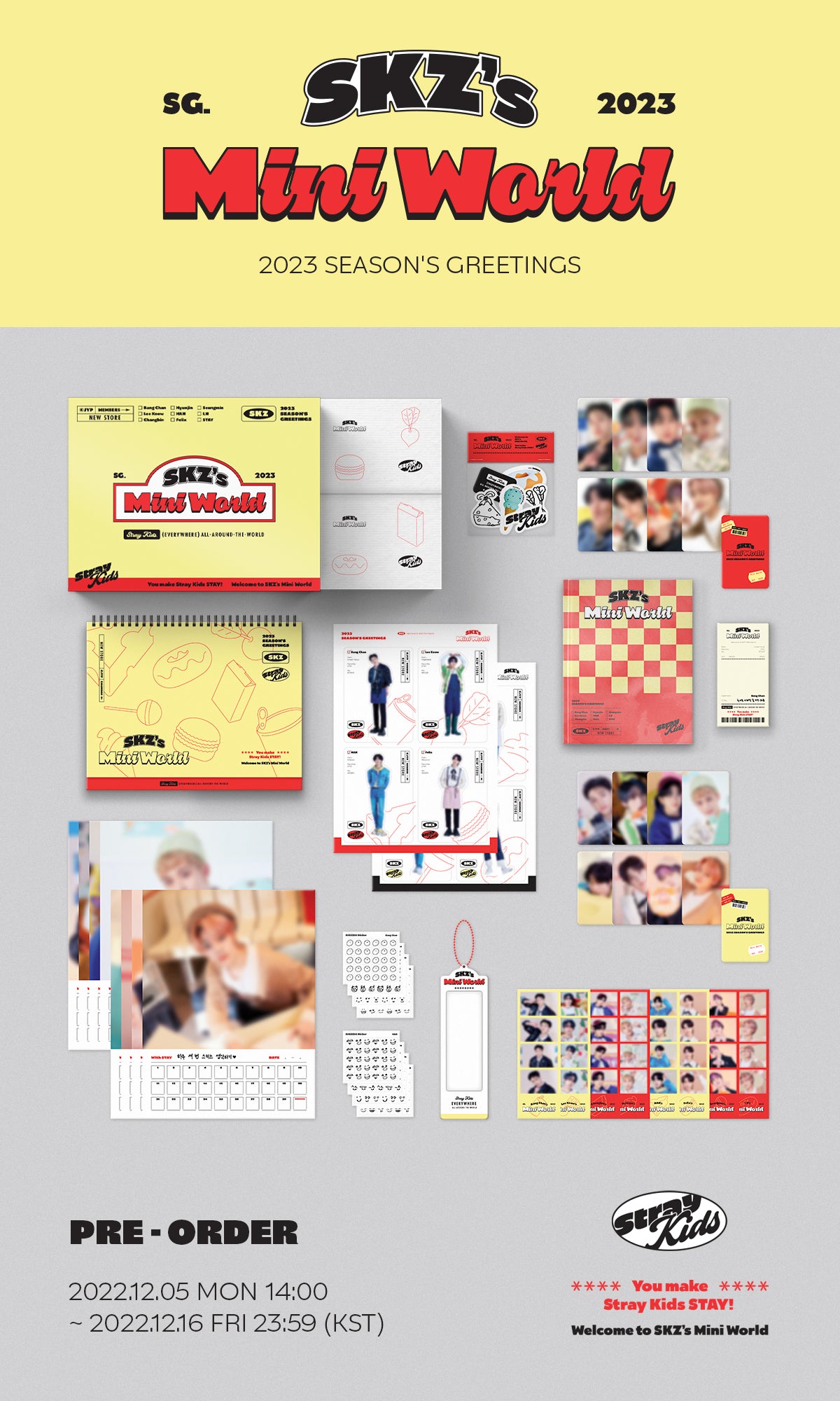 Stray Kids 2023 Season's Greetings | FREE SHIPPING | Kpop Shop UK