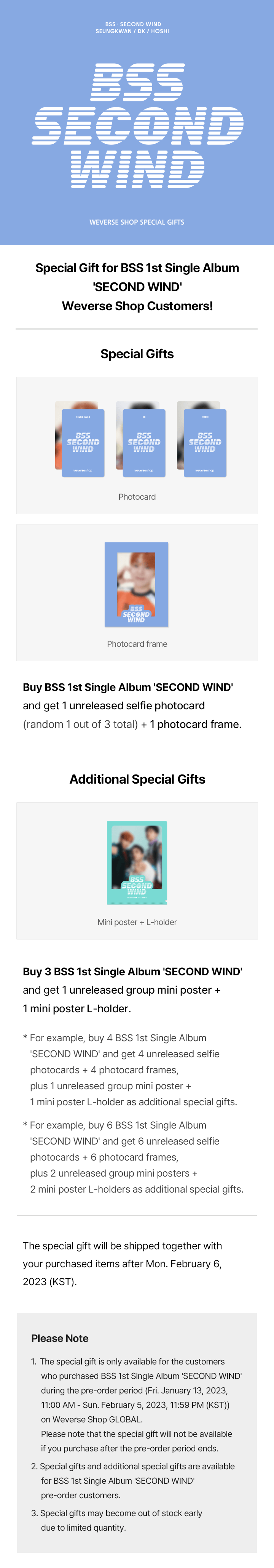 UK Free Tracked shipping for SEVENTEEN BSS SECOND WIND Pre-order. Weverse Ktown4u pre-order benefit POB photocard. SVT Album sales count towards Hanteo & Circle Korean charts. Selling a huge collection of kpop albums & official merch at the best online kpop store marketplace in Manchester UK.