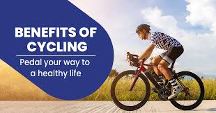 benefits of cycling man riding a bike