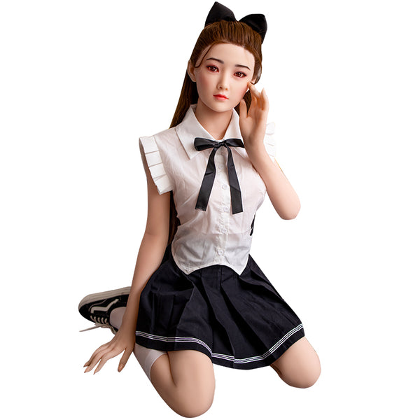 161cm Studentin reine, niedliche und realistische japanische Liebespuppe Hatsune