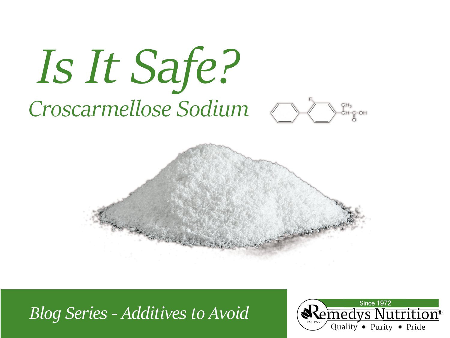 Is Croscarmellose Sodium Safe?