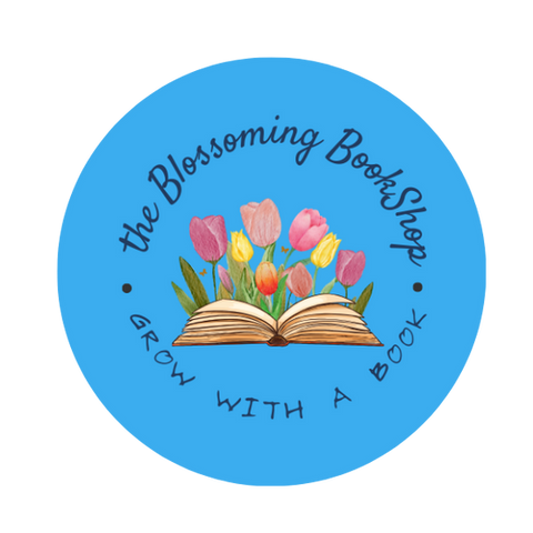 The Blossoming Bookshop - Grow with a Book!         Logo