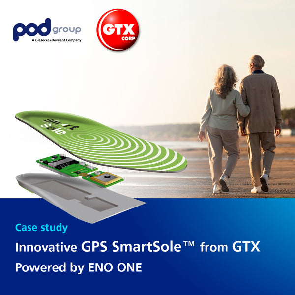 pod ENO ONE case study for GPS SmartSole wandering assistive technology study