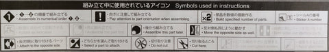 Bandai Gunpla Symbol Instructions