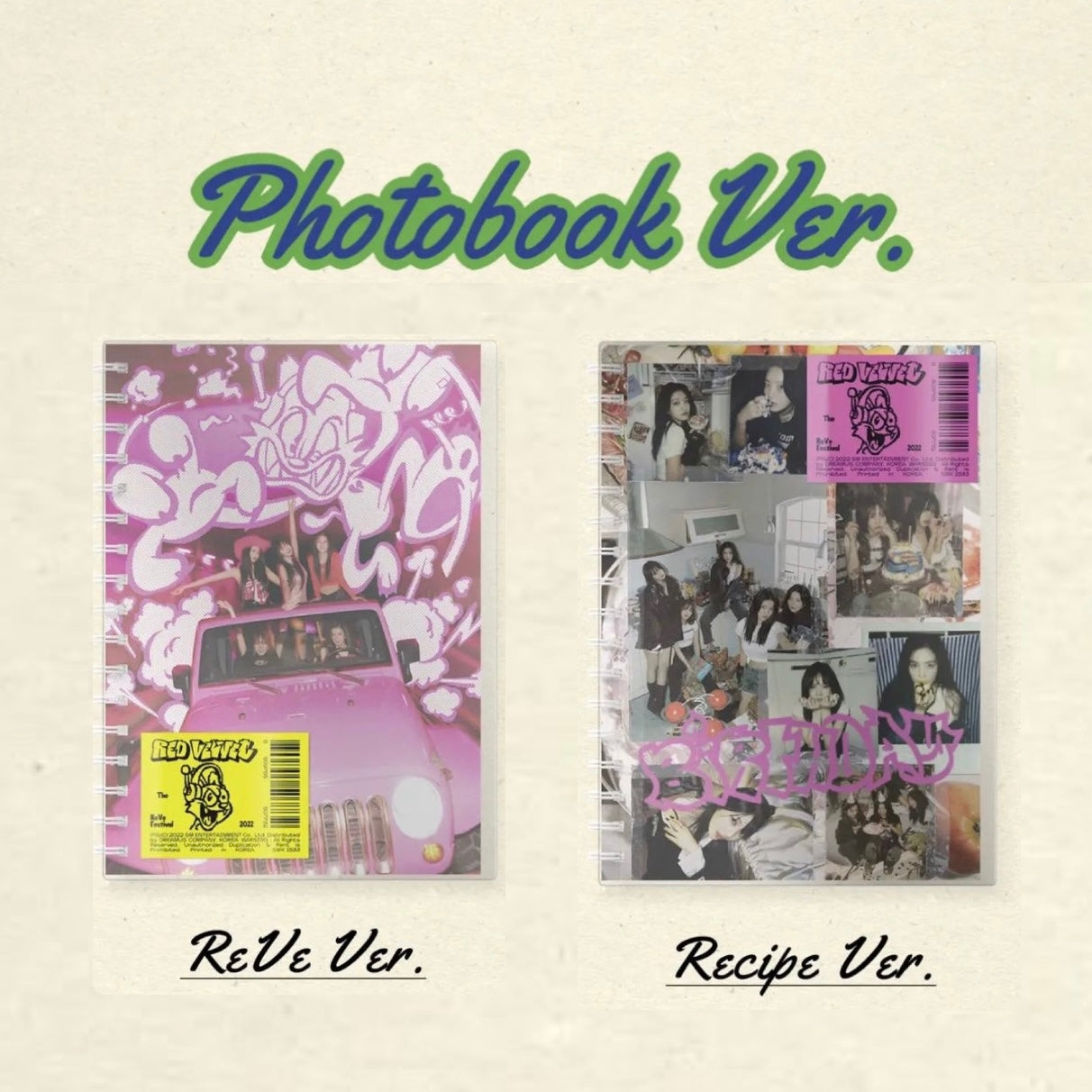 RED VELVET - THE REVE FESTIVAL 2022 - BIRTHDAY, Photobook Ver. –  KpopDistrict