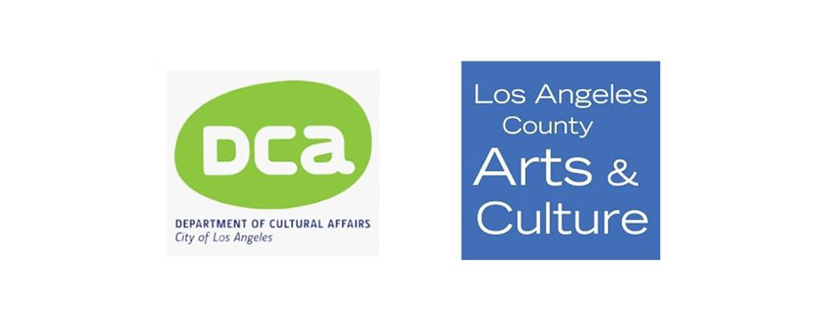 Department of Cultural Affairs Logo and Los Angeles County Arts & Culture Logo