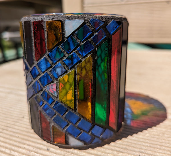 Finished project Glass on Glass mosaic