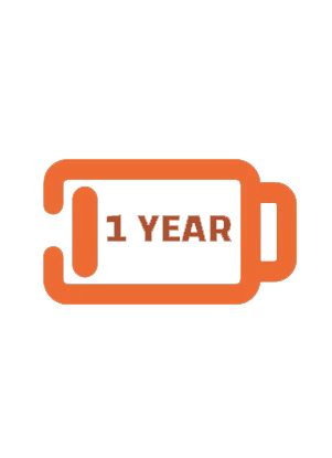 1 year warranty for battery