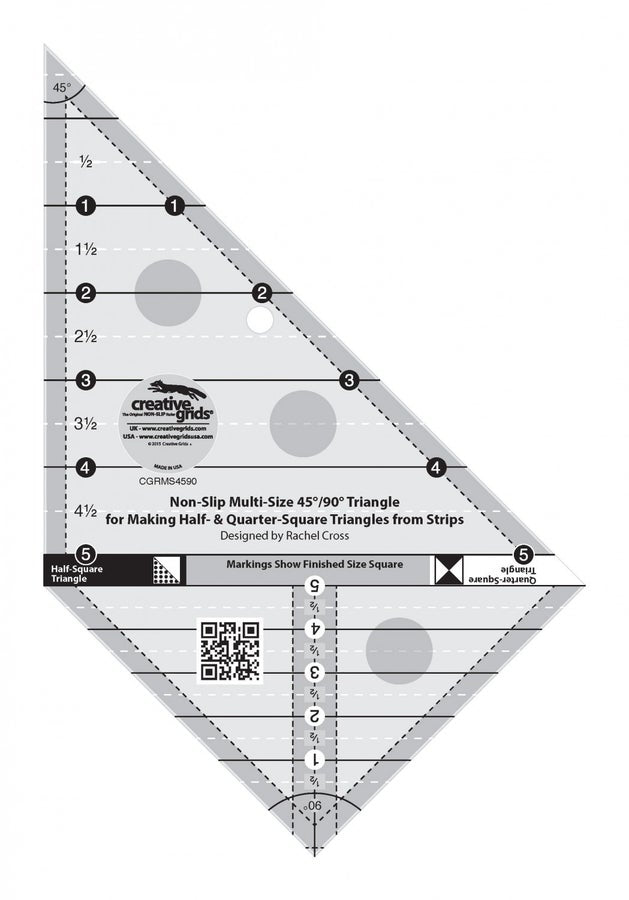 120 Degree Triangle Ruler 6.5 x 21.5