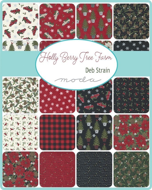 Holidays at Home Jelly Roll by Deb Strain for Moda Fabrics