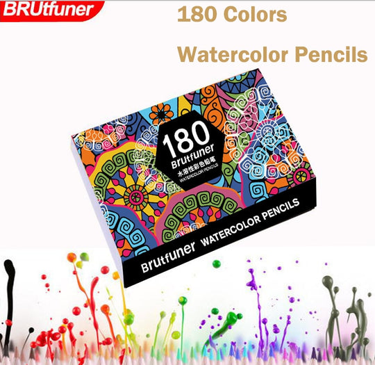 48/72/120/180 pièces Brutfuner crayons de couleur à l'huile - Temu