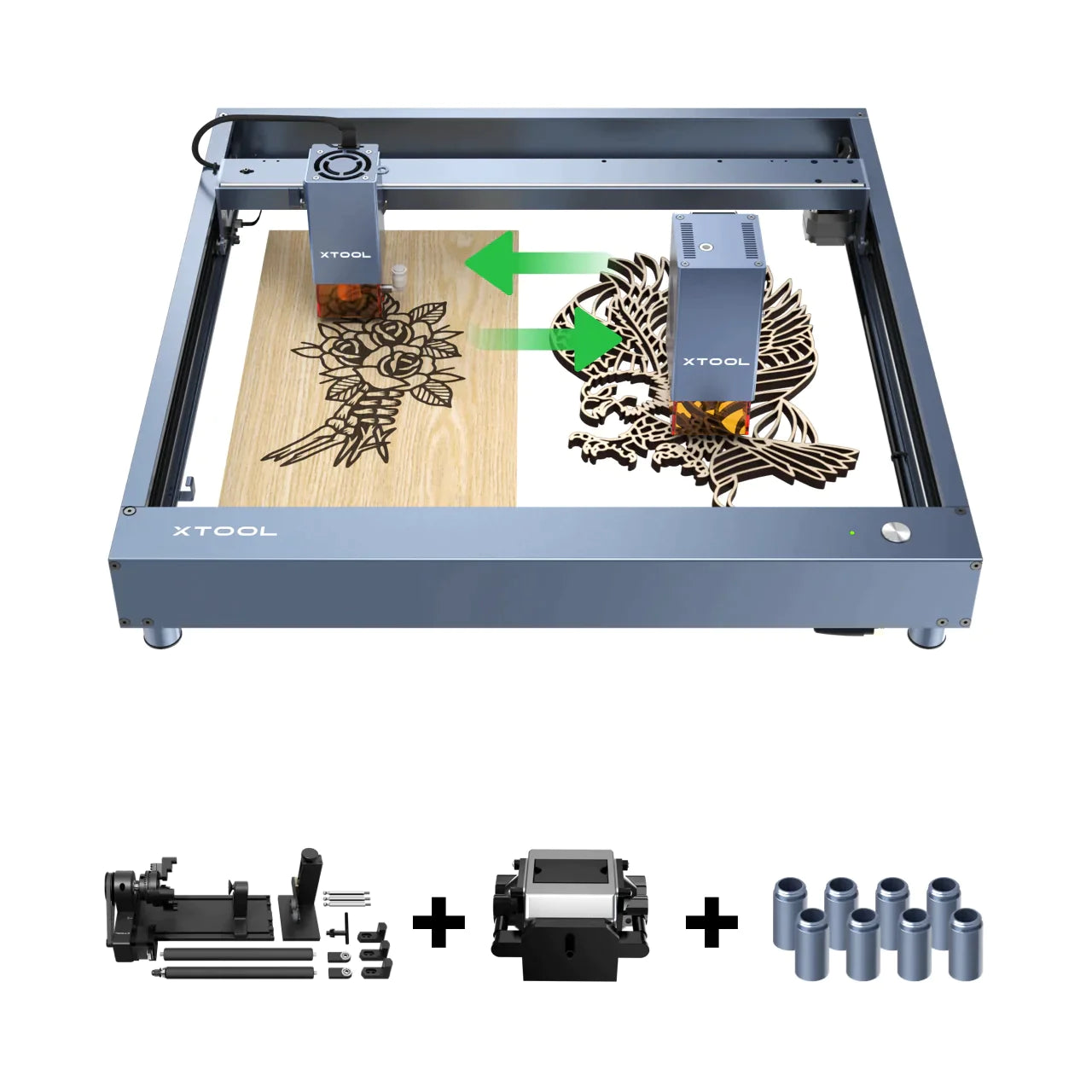 xTool D1 Pro 40W Laser Cutting Bundle