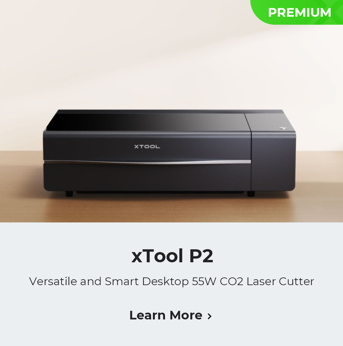 xTool Laserbox rotary CO2 laser cutting machine