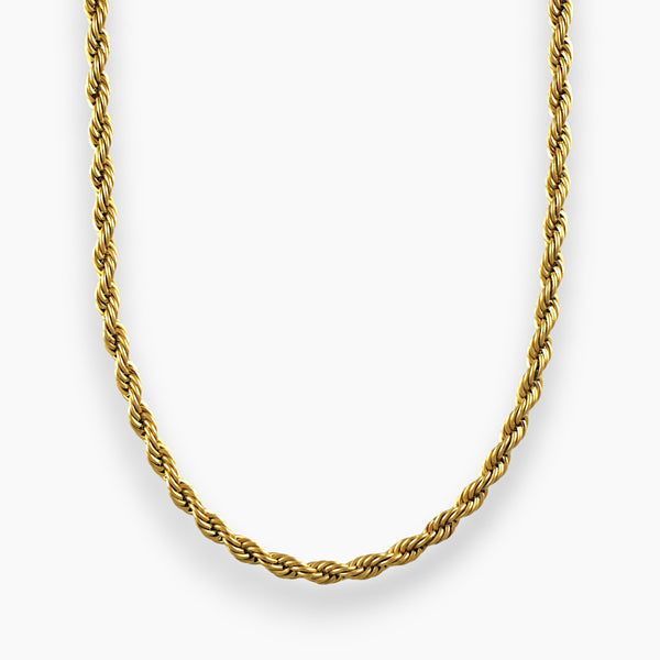 5mm gold rope chain