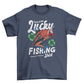 Lucky fishing t-shirt