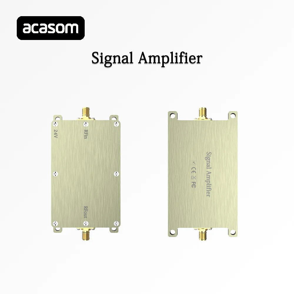 1.5GHz 1.6GHz 50W RF High Power Amplifiers wireless Signal Extender Sweep Signal Source For Drone GPS