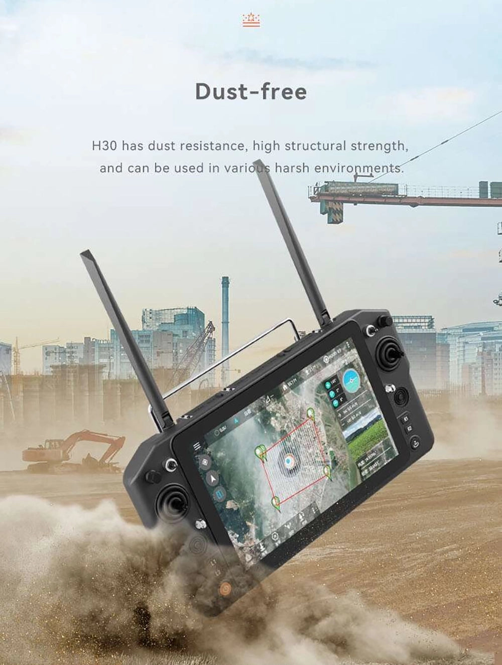 dust-free H30 has dust resistance, high structural strength, and can be used in various