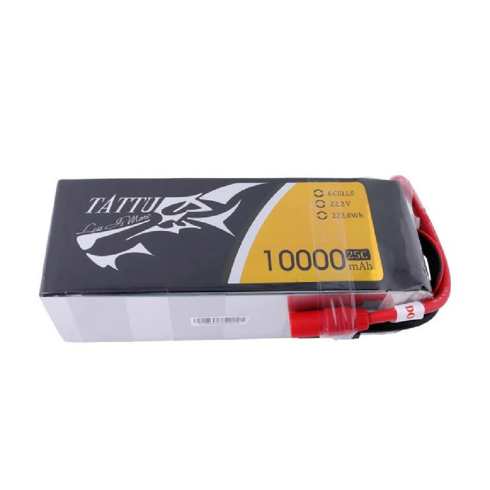Tattu 6S 10000mah 25C 22.2V Lipo Battery For Drone